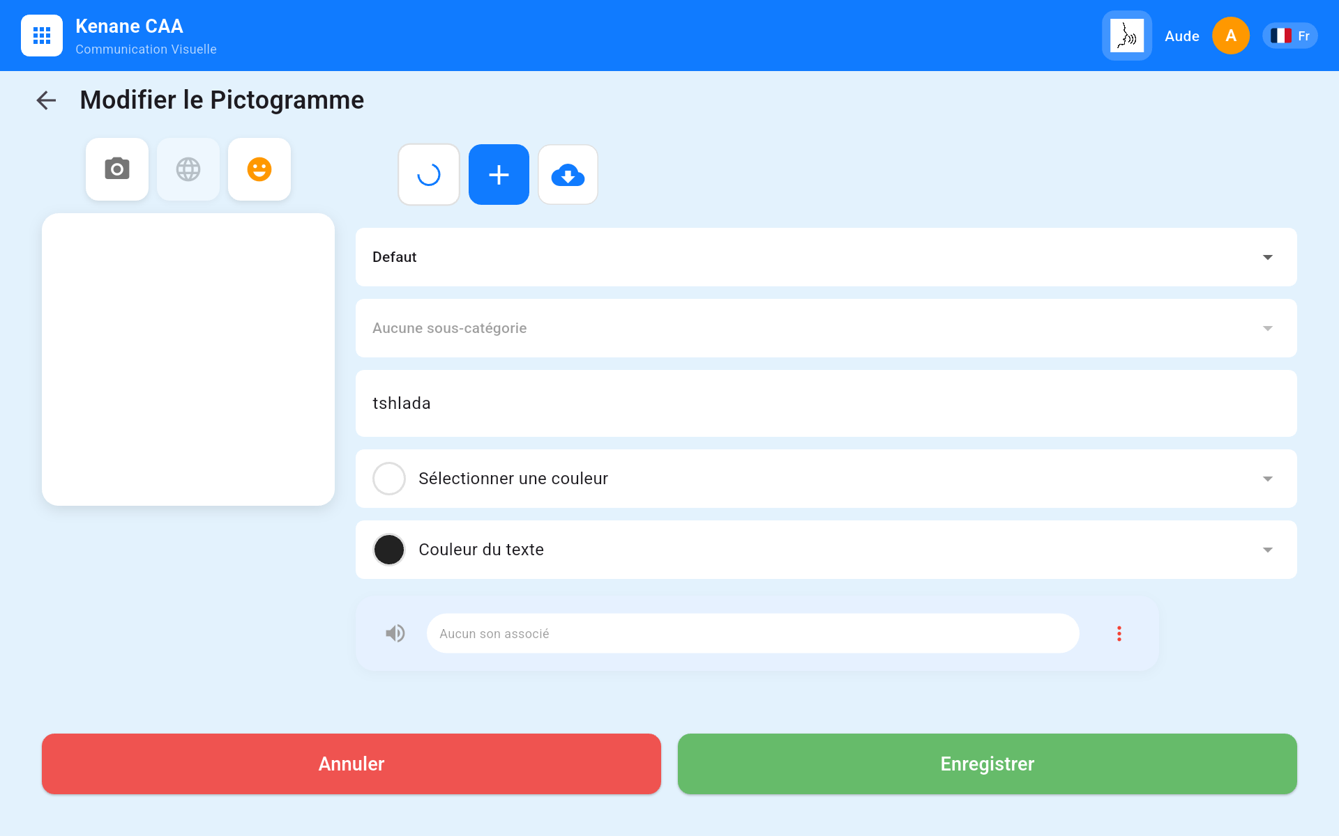Edit pictogram form 2